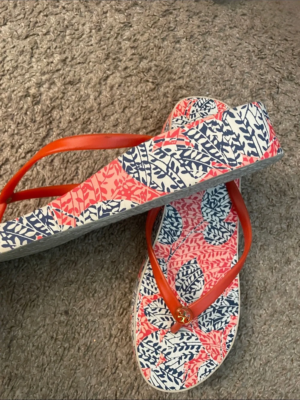 Tory Burch bright coral